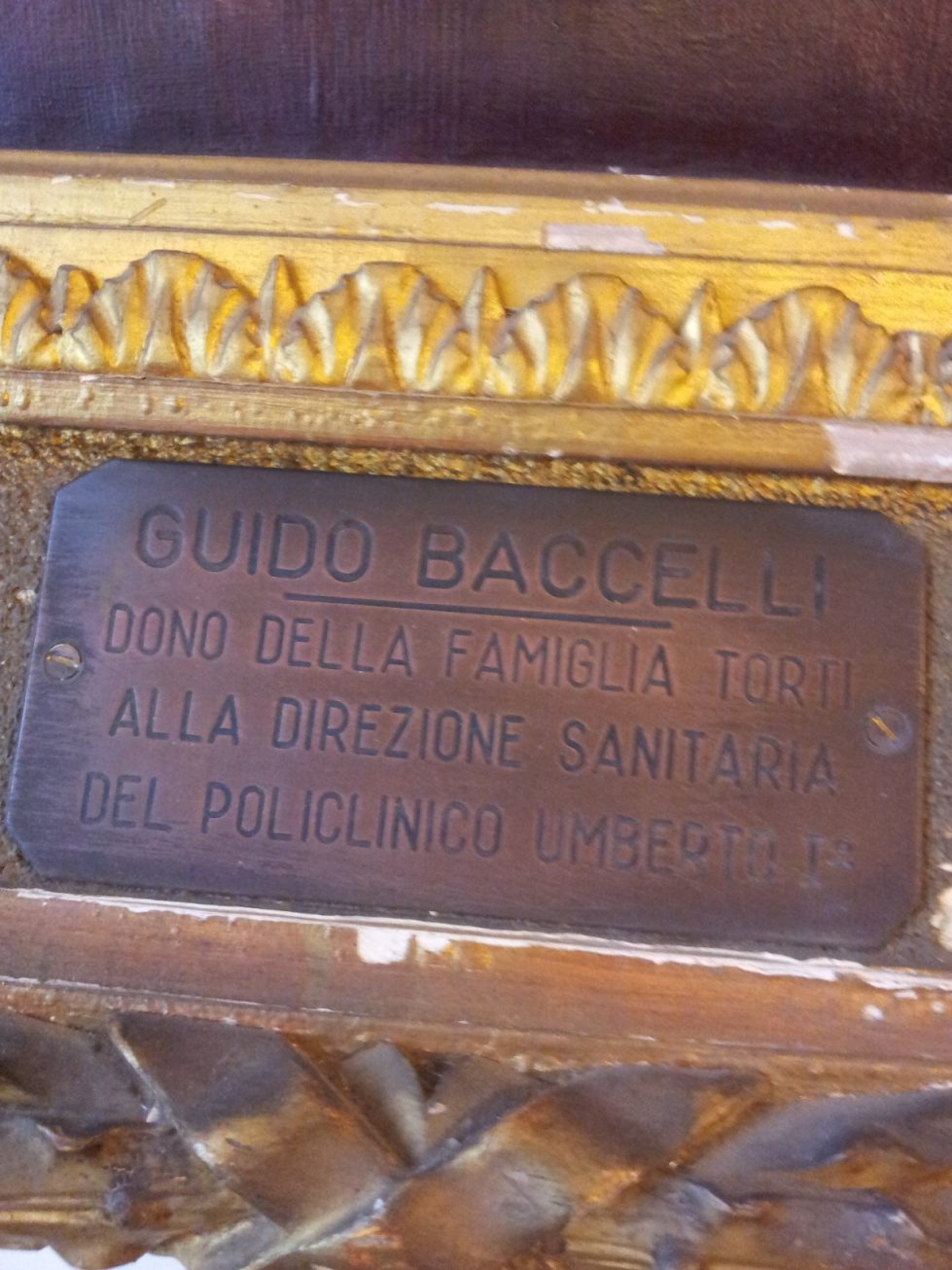 Guido Baccelli's portrait, Policlinico Umberto I, Rome - 03.jpg